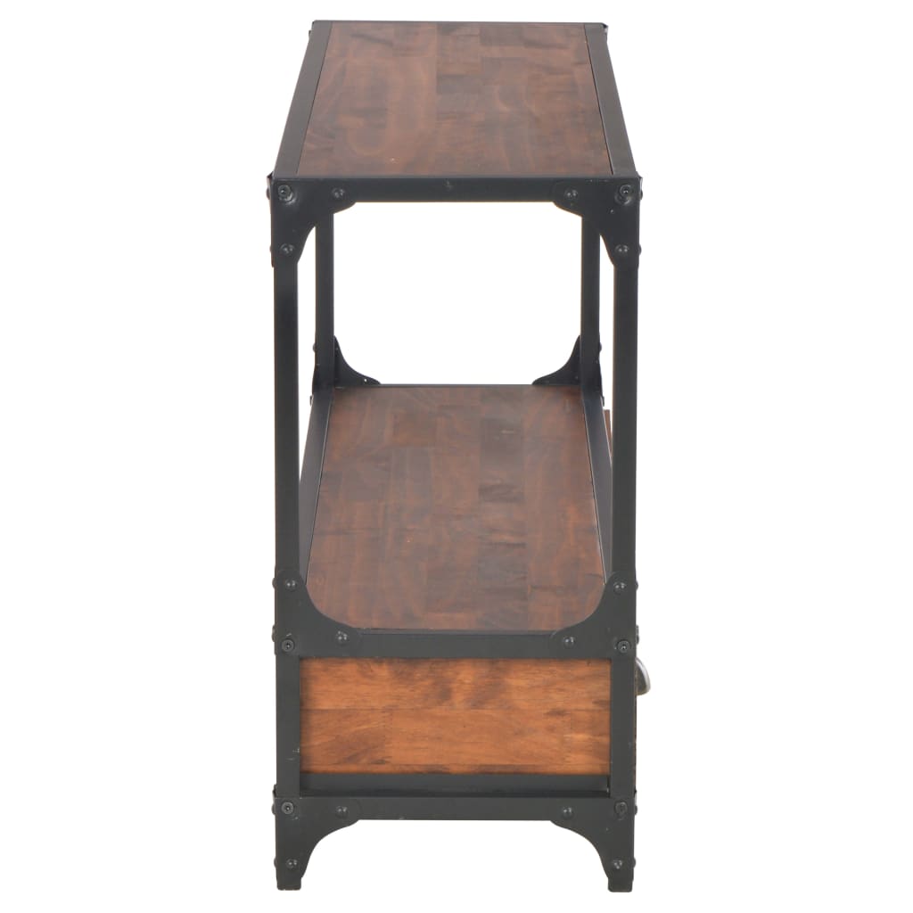 TV Cabinet with 3 Drawers solid pine wood