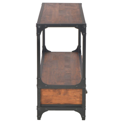TV Cabinet with 3 Drawers solid pine wood