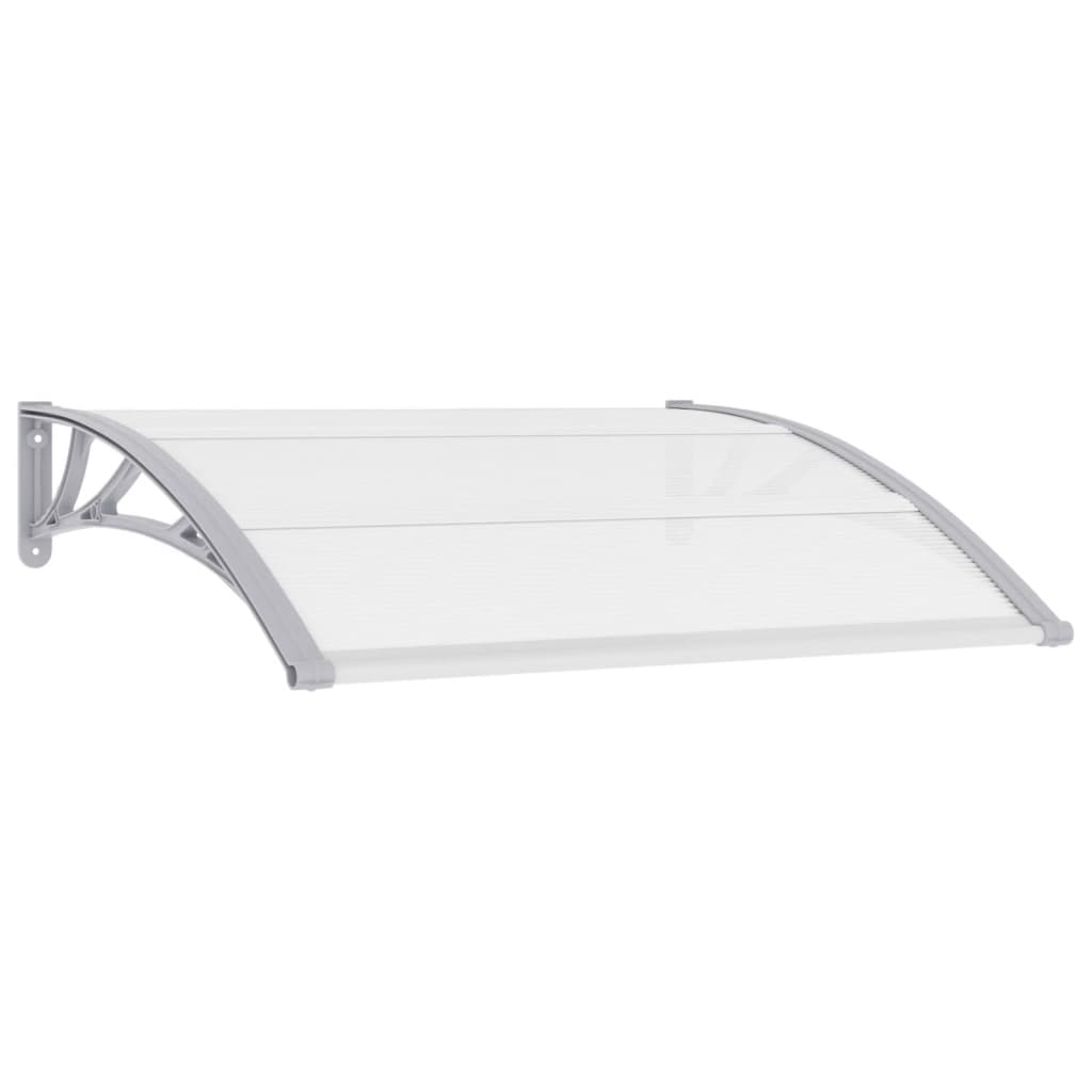 Door Canopy - Grey  Plastic