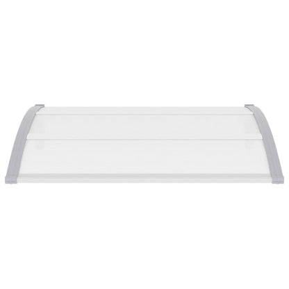 Door Canopy - Grey  Plastic