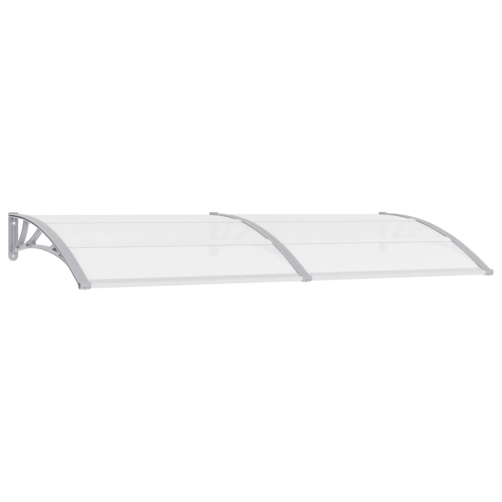 Door Canopy Grey Plastic - 240×100cm