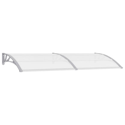 Door Canopy Grey Plastic - 240×100cm