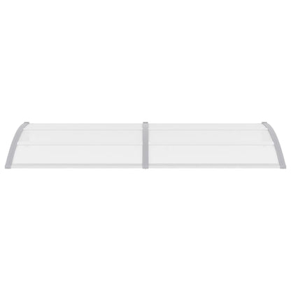 Door Canopy Grey Plastic - 240×100cm