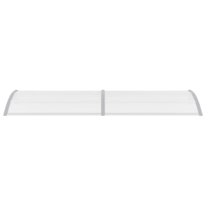 Door Canopy Grey Plastic - 300×100cm