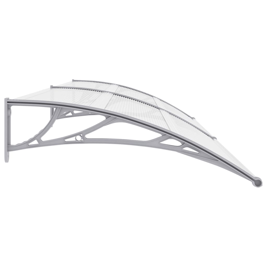 Door Canopy Grey Plastic - 300×100cm