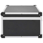 Aluminium CD Case 80 Disc Storage Box | HomeAndLiving