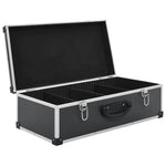 Aluminium CD Case 80 Disc Storage Box | HomeAndLiving