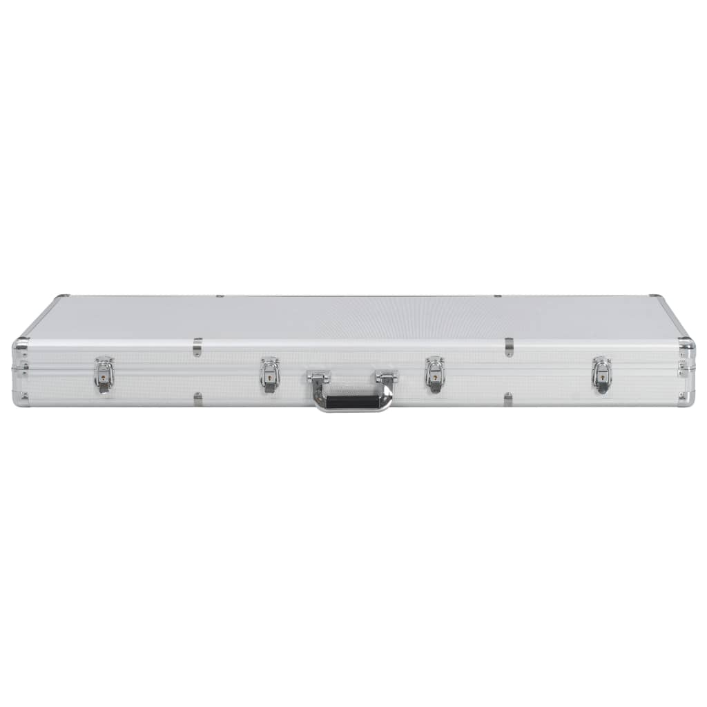 Gun Case Silver 118x38x12 cm Aluminium