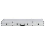 Gun Case Silver 118x38x12 cm Aluminium