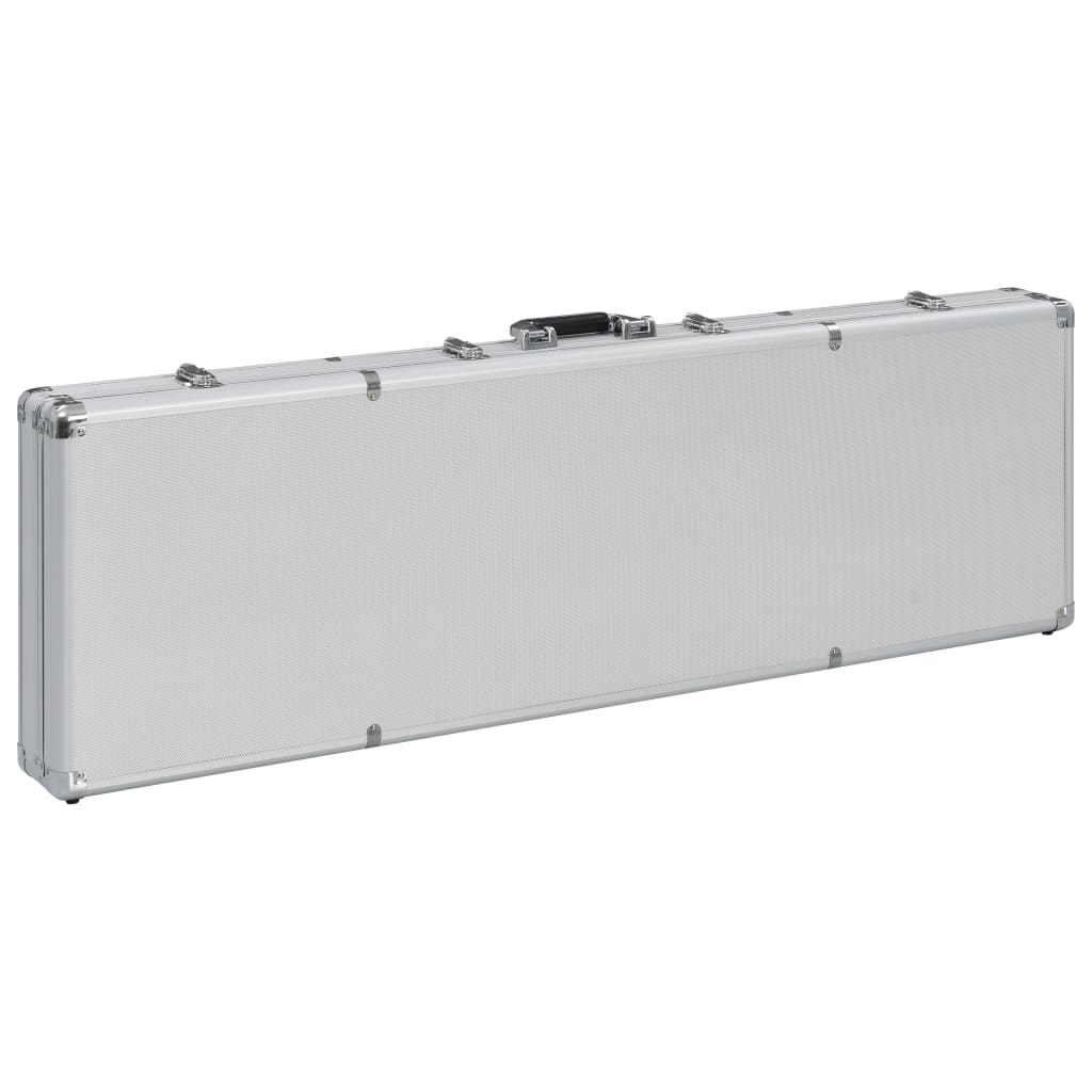 Gun Case Silver 118x38x12 cm Aluminium