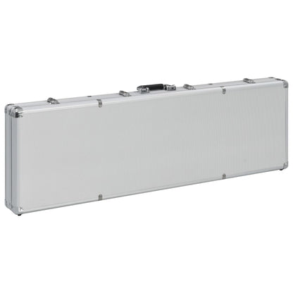 Gun Case Silver 118x38x12 cm Aluminium