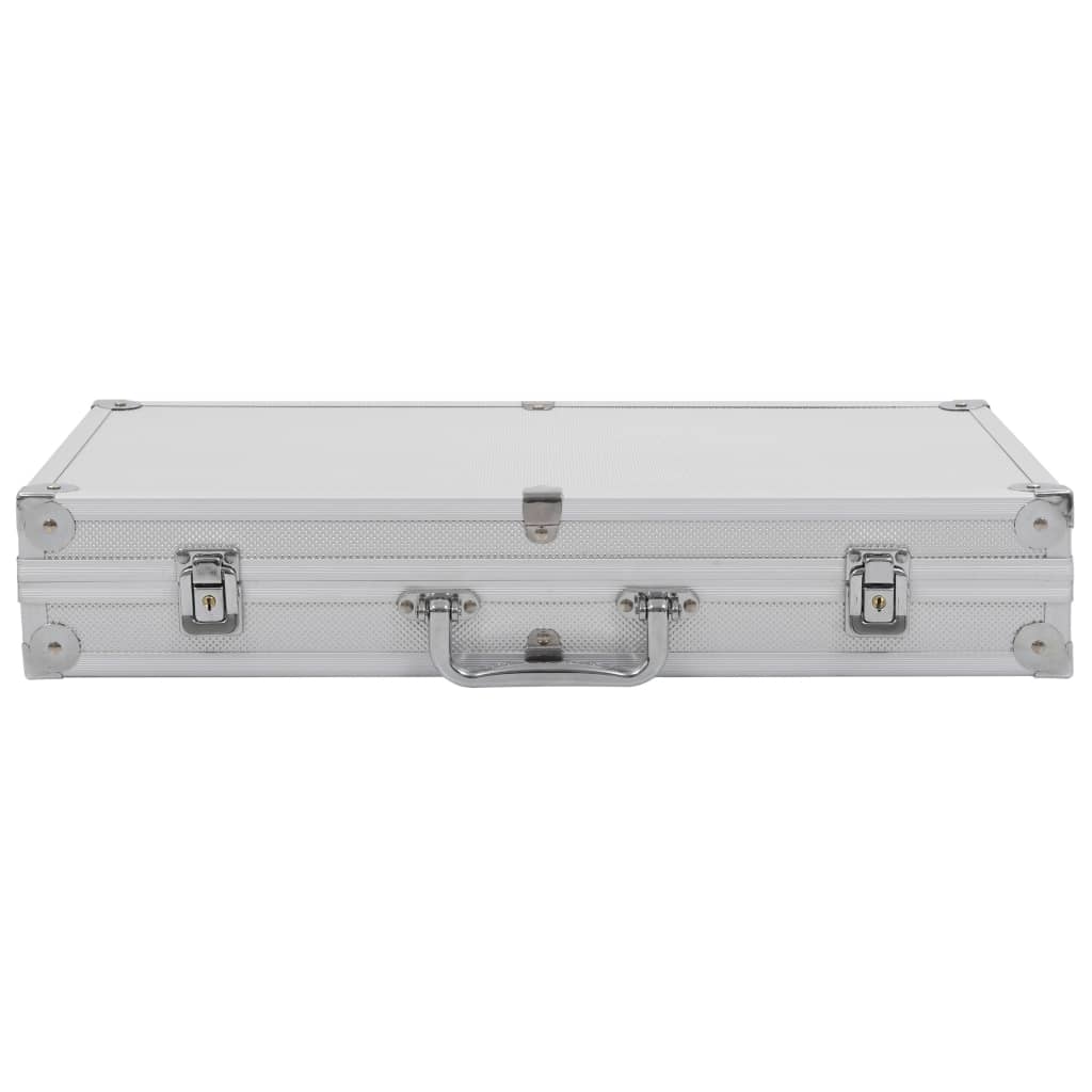 Gun Case Aluminium ABS Silver