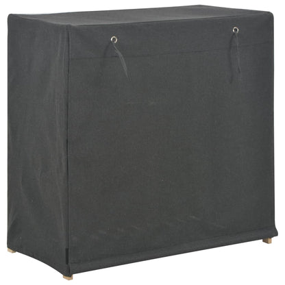 Shoe Cabinet with Cover Grey Fabric