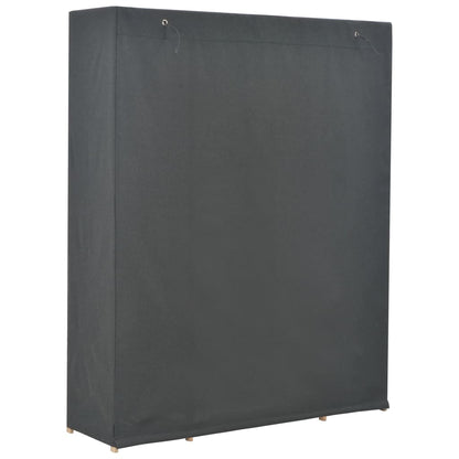 Wardrobe Storage Grey Fabric