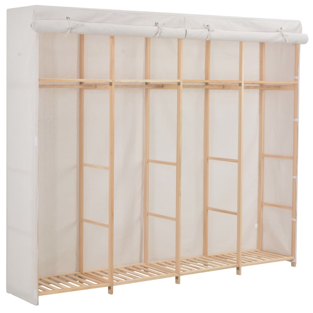 Wardrobe White Fabric