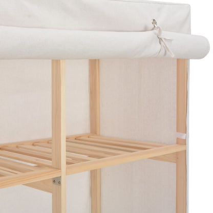 Wardrobe White Fabric