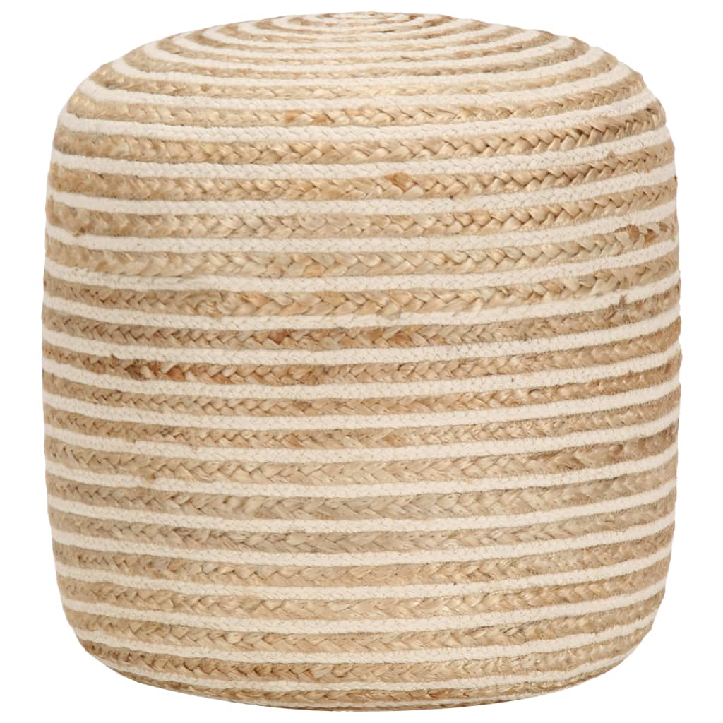 Handmade Pouffe footstool Jute
