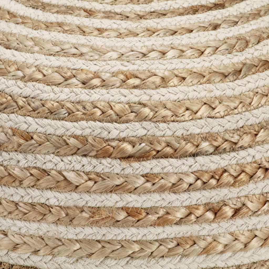Handmade Pouffe footstool Jute