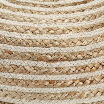 Handmade Pouffe footstool Jute