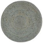 Handmade Pouffe Olive Green  Jute