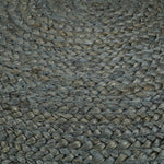 Handmade Pouffe Olive Green  Jute