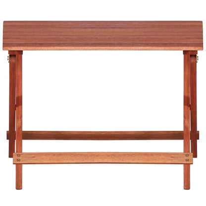 4 Piece Outdoor Dining Set for Children Solid Eucalyptus Wood