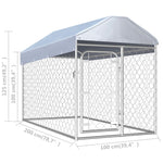 Dog Kennel with Roof