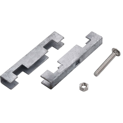 U shape connector Silver