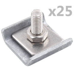 Grid Mat Connector Silver