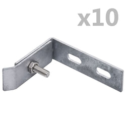 Wall Corner Connector Silver