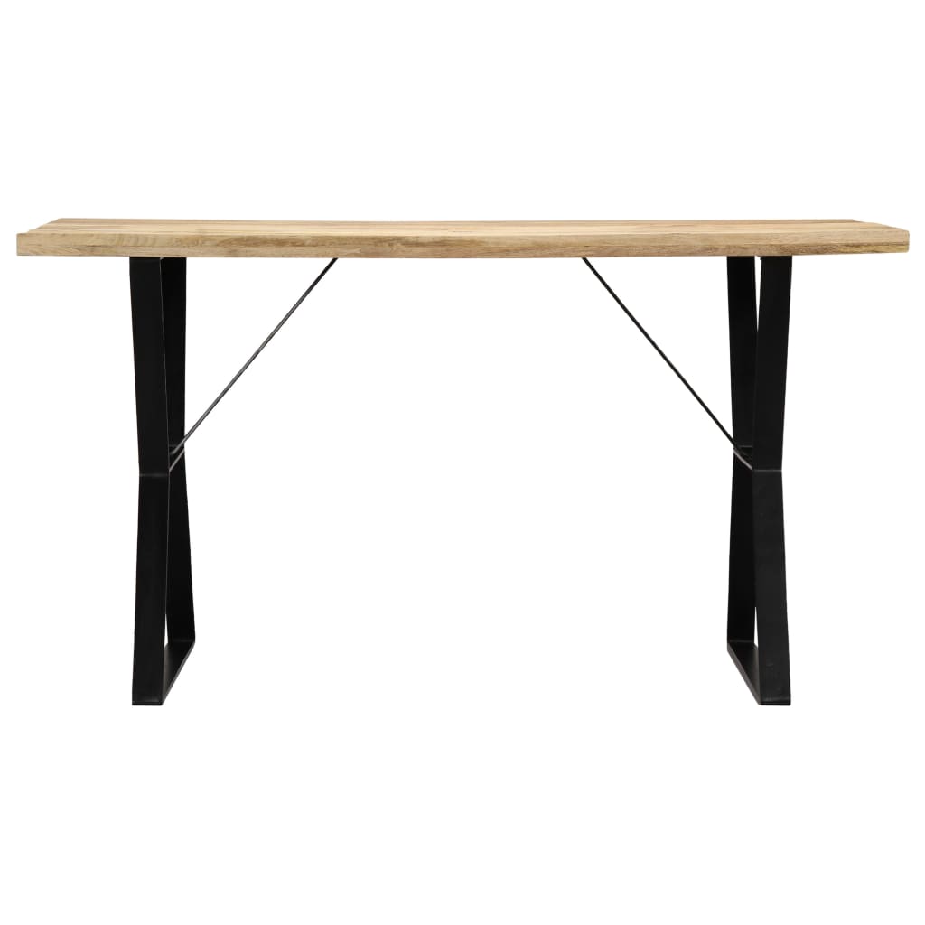 Dining Table Solid Mango Wood - 140×80×76cm