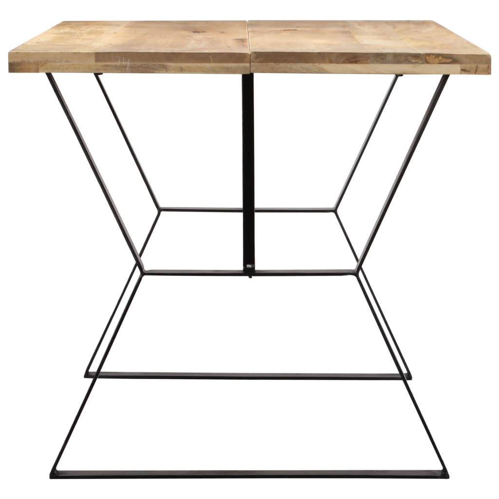 Dining Table Solid Mango Wood - 140×80×76cm