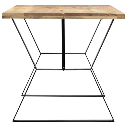 Dining Table Solid Mango Wood - 140×80×76cm