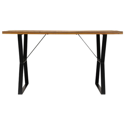 Dining Table Solid Reclaimed Wood - 140×80×76cm