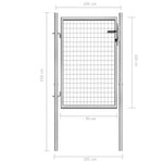 Garden Gate Silver M