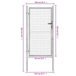Garden Gate Silver XL