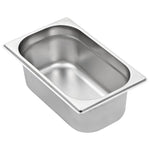 Gastronorm Containers 8 pcs GN 1/4 100 mm Stainless Steel