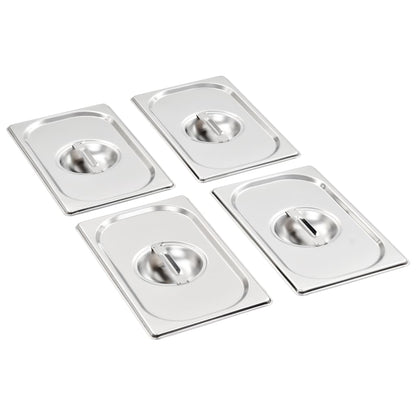 Pan Lids 4 pcs Stainless Steel - 265×162mm
