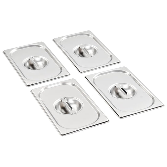 Pan Lids 4 pcs Stainless Steel - 265×162mm