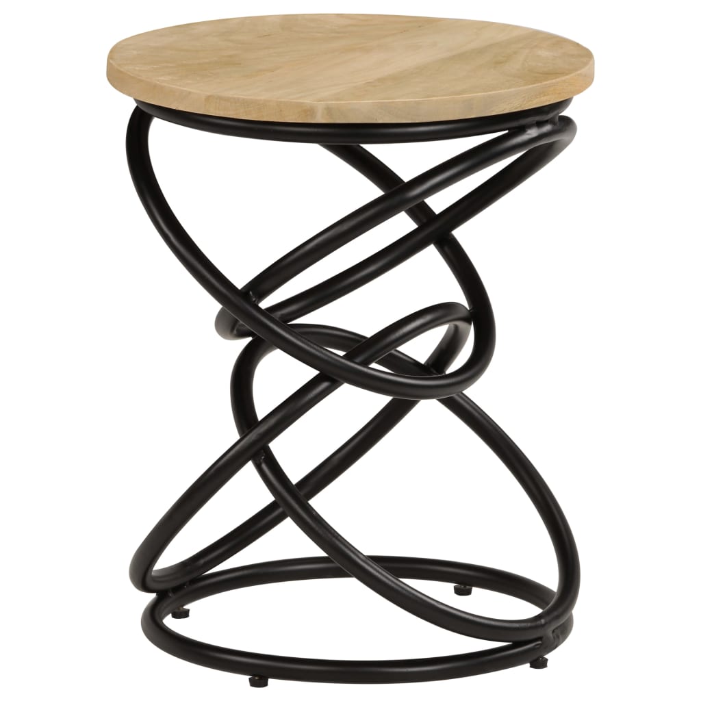 End Table Solid Mango Wood