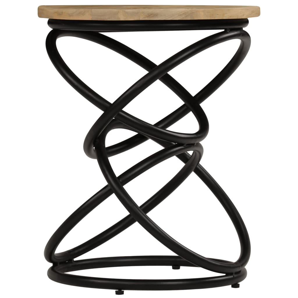 End Table Solid Mango Wood