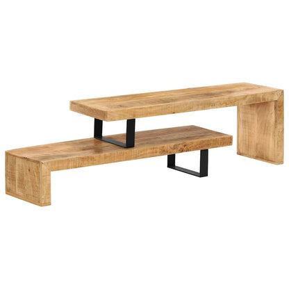 TV Stand Solid Mango Wood - 112×30×40cm