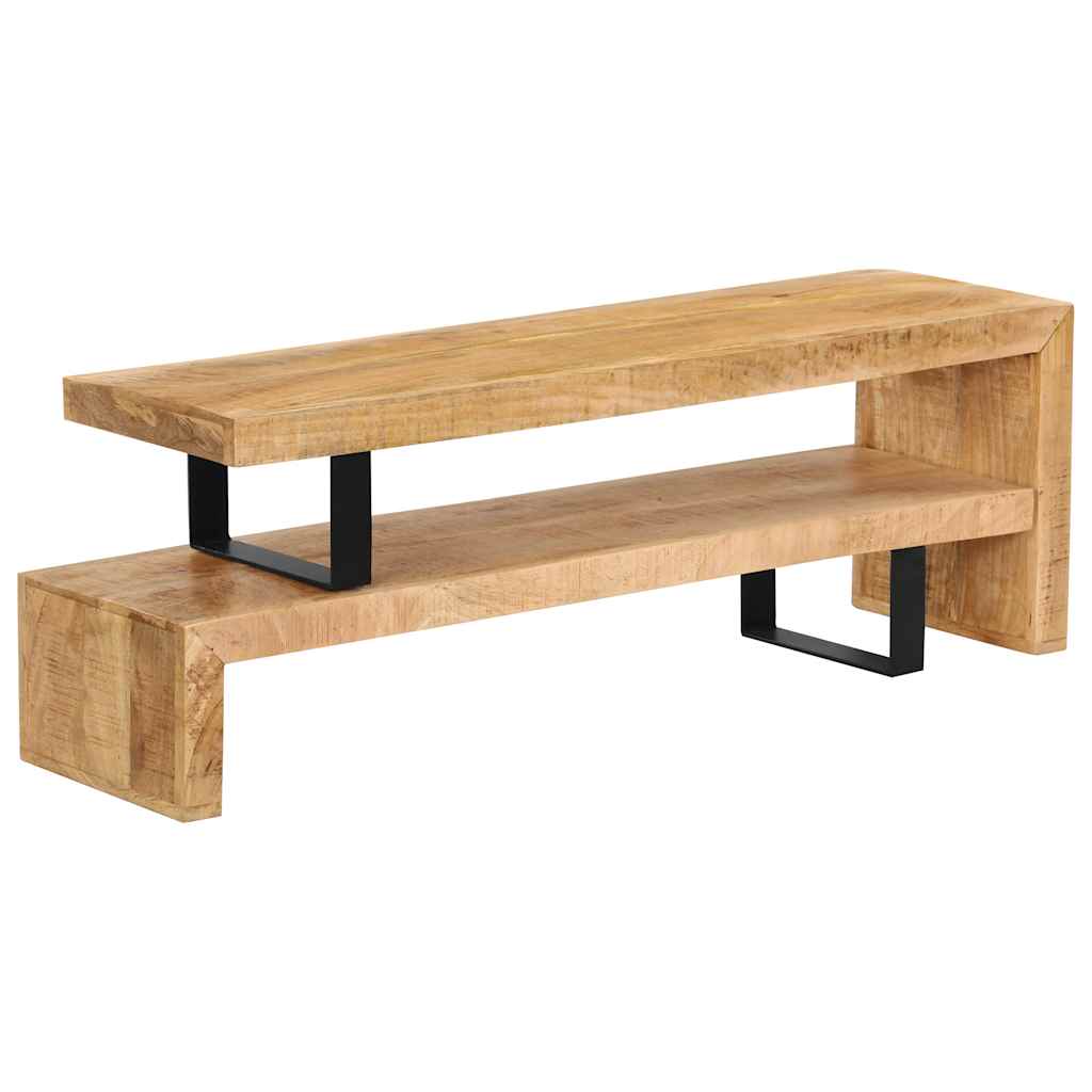 TV Stand Solid Mango Wood - 112×30×40cm