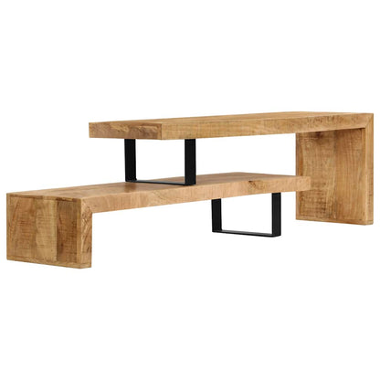 TV Stand Solid Mango Wood - 112×30×40cm