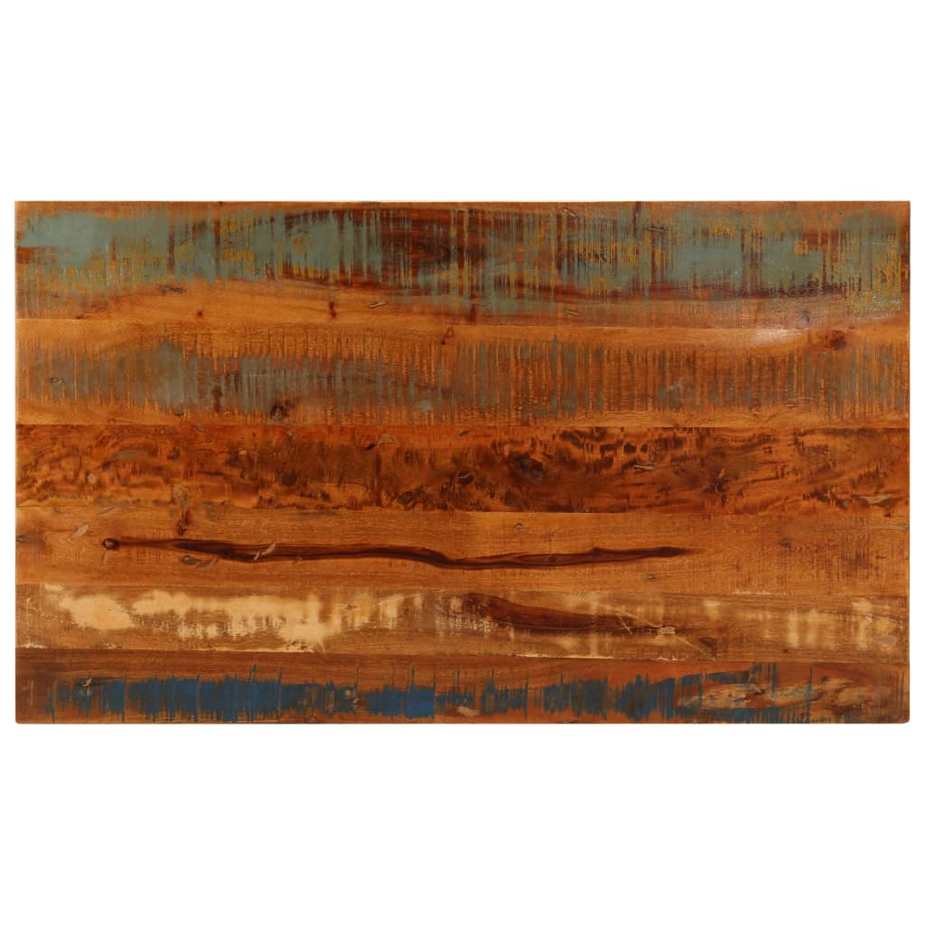Coffee Table with Shelf  Solid Reclaimed Wood