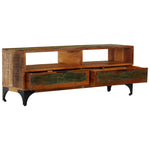 TV Cabinet, Solid Reclaimed Wood