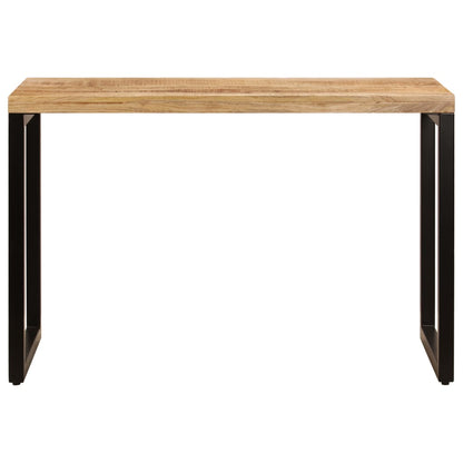 Dining Table, Solid Mango Wood and Steel