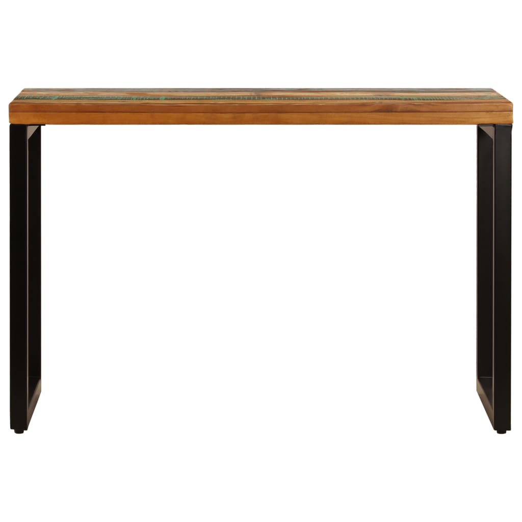 Dining Table  Solid Reclaimed Wood and Steel
