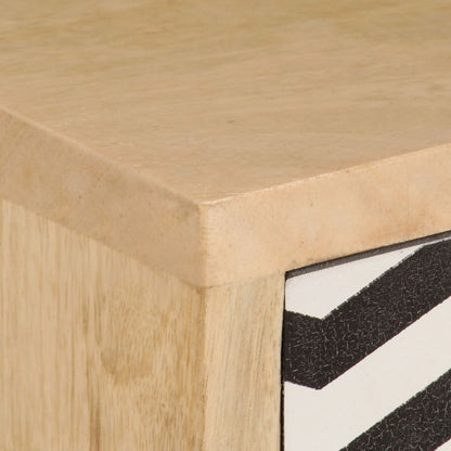 TV Cabinet- Solid Mango Wood - 120×30×40cm