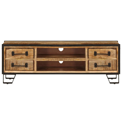 TV Cabinet with Drawers Solid Mango Wood